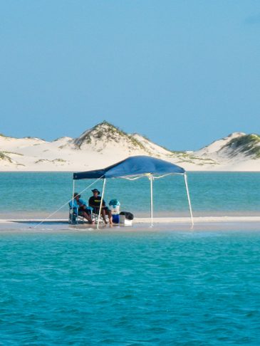 Sandbank in Mozambique